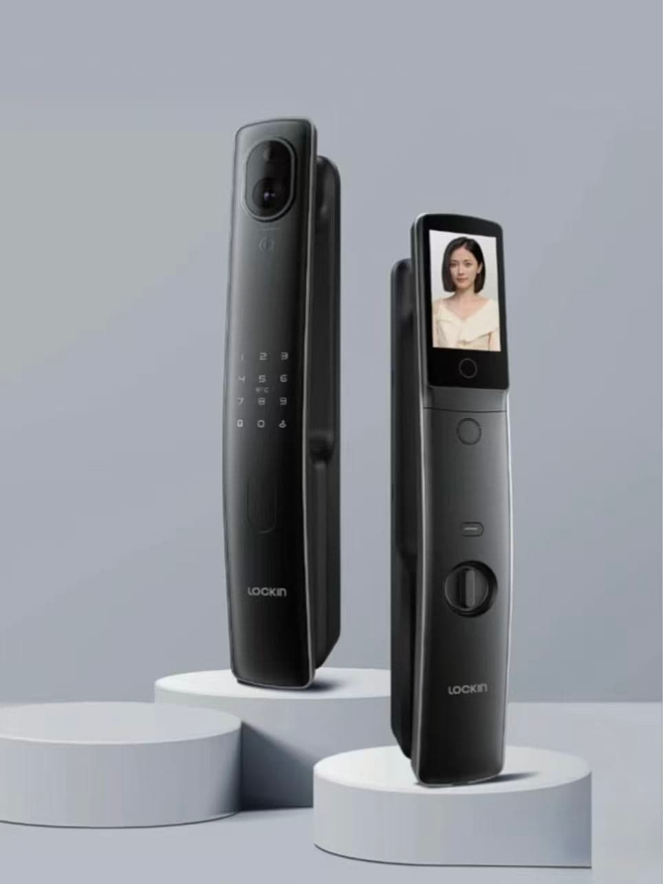 Lockin smart lock product front and interior panel