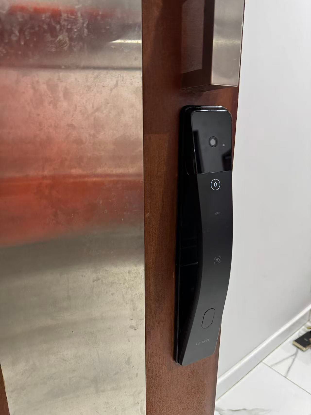 Lockin S6 Max smart lock Adelaide installation view 2