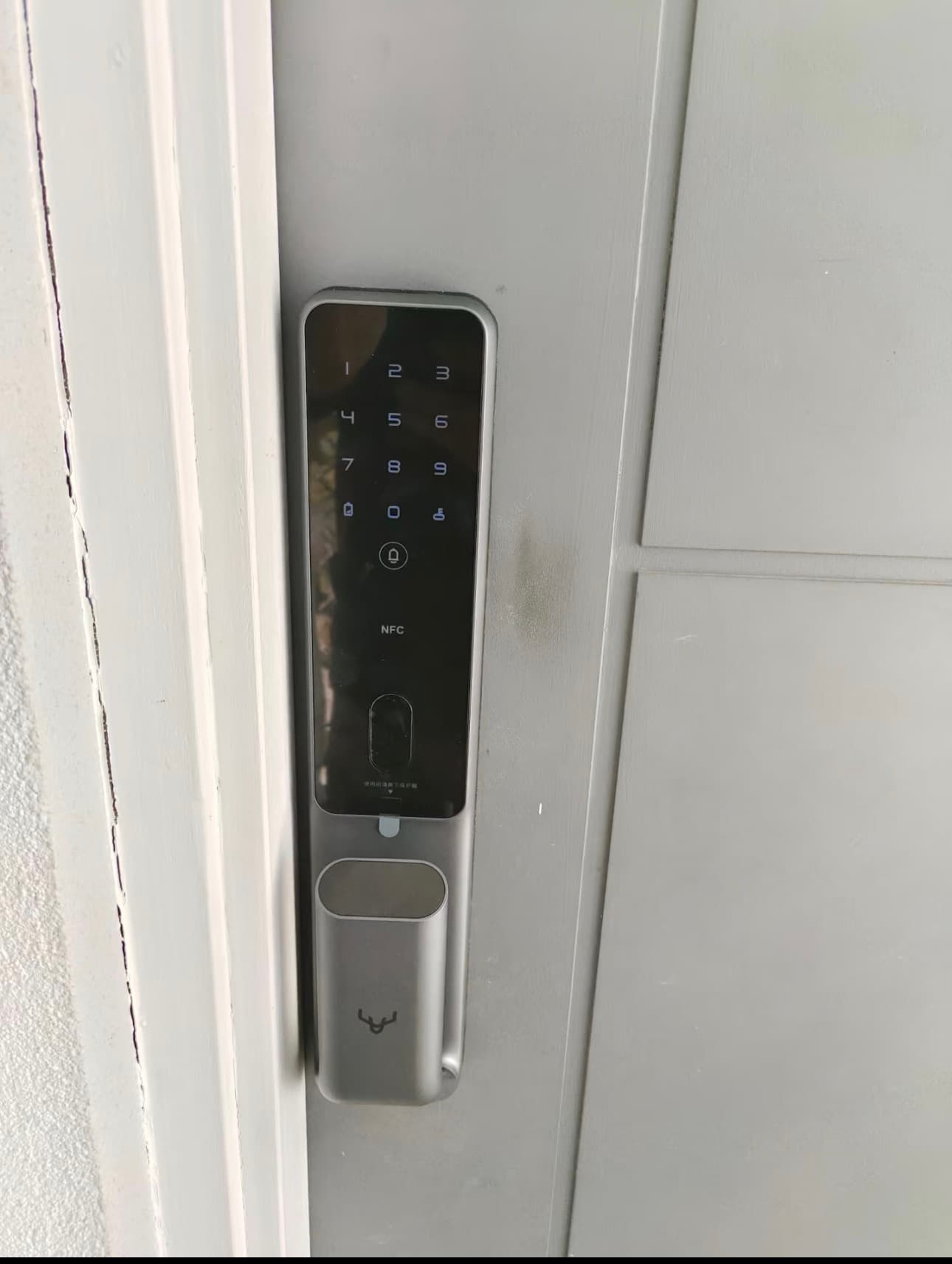 Smart lock installed at an Adelaide managed rental property