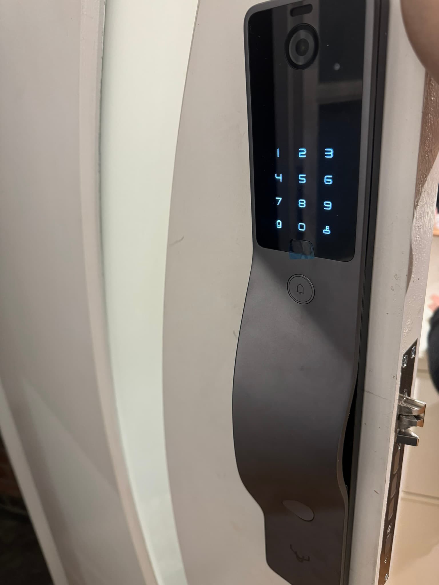 Lockin V5 Max smart lock Adelaide installation view 1