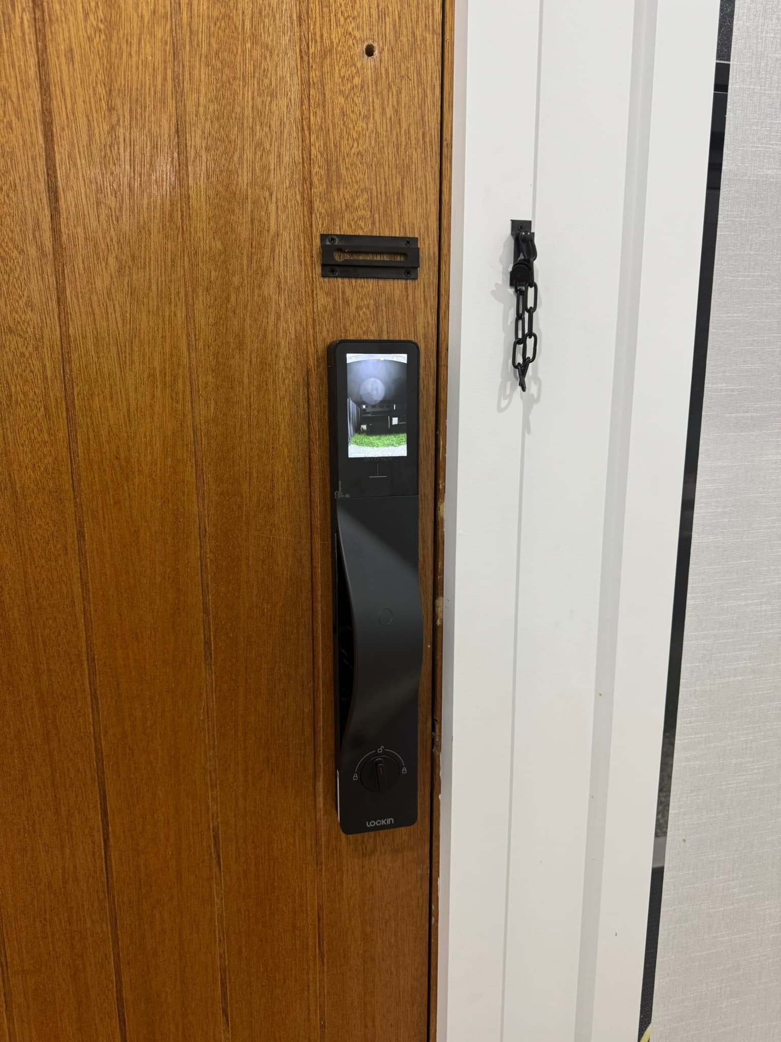 Lockin V5 Max smart lock Adelaide installation view 2