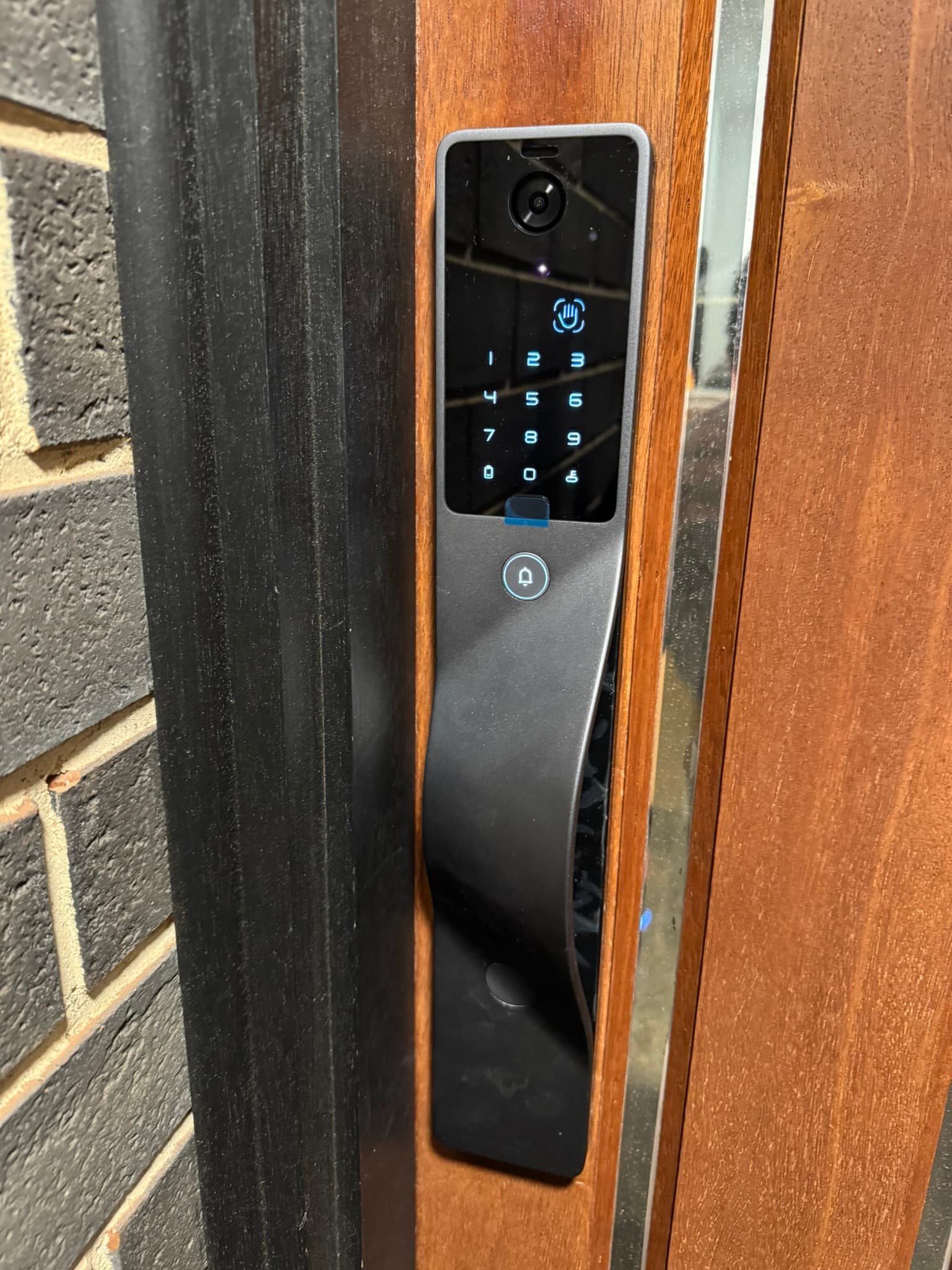 Lockin V5 Max smart lock Adelaide installation view 3