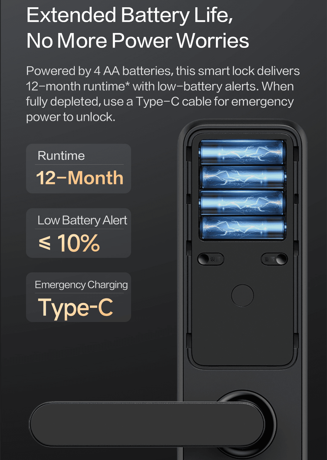 Lockin X9 smart lock product image