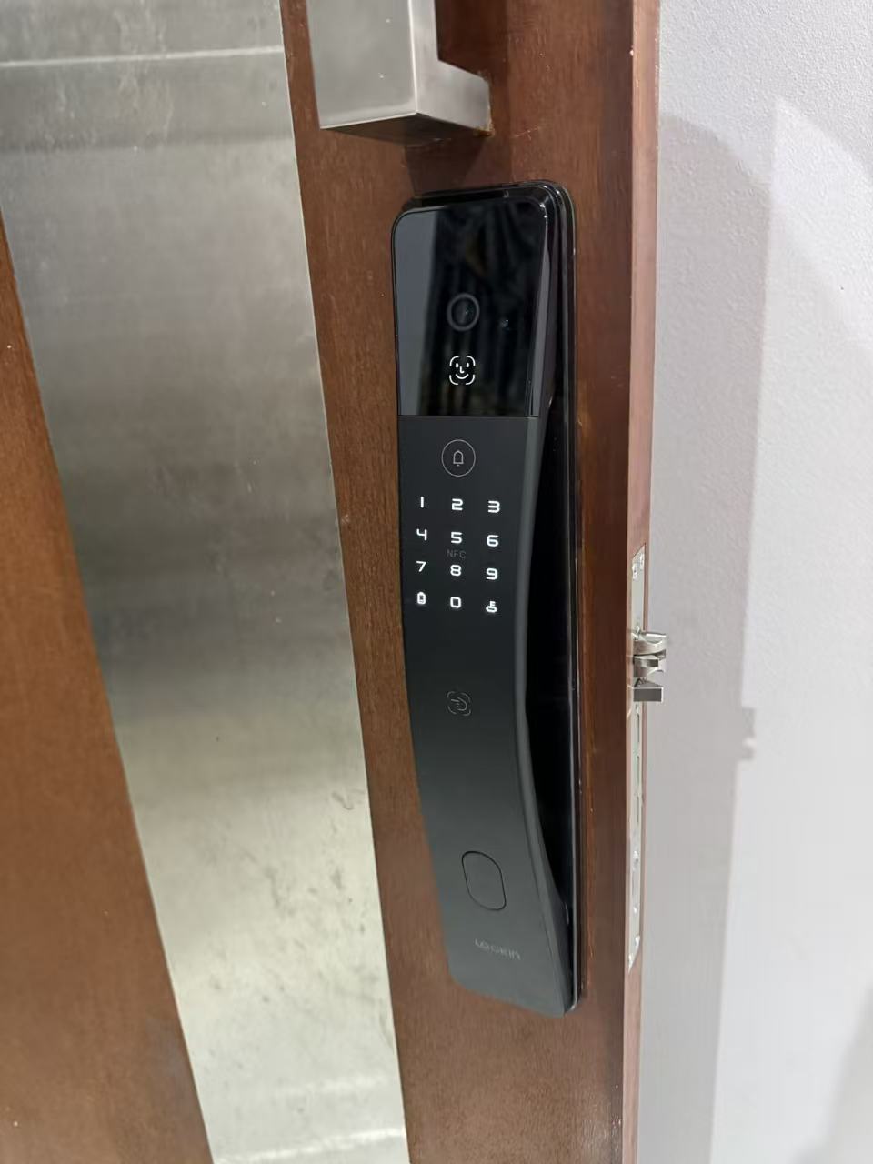 Lockin S6 Max smart lock installed on an Adelaide door